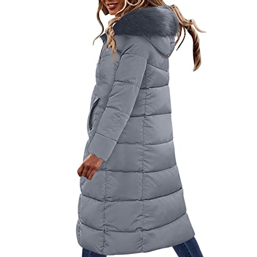 Wintermantel Damen Warm Winterjacke - Herbstjacke Elegant Winter Jacket Reißverschlüsse Mantel Verdicken Gefüttert Mädchen Coat Lederjacke Kunstleder Jacke Mit Kapuzen Große Größen Langarm Motorrad von Soupliebe