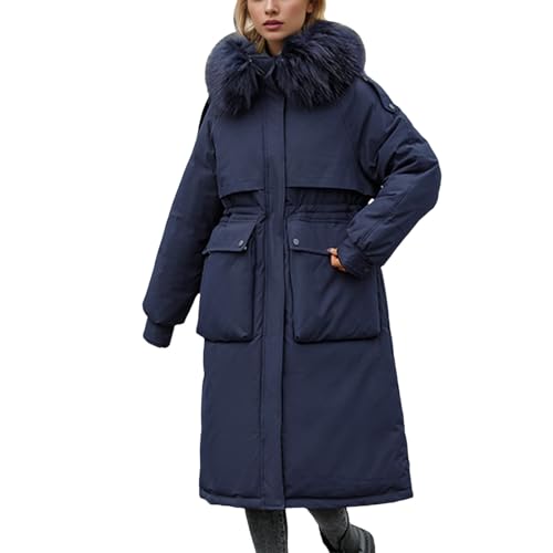 Wintermantel Damen Winter Winterjacke - Übergangsmantel Women Herbstjacke Frauen Mantel Reißverschlüsse Coat Mädchen Daunenjacke Jacke Winterparka Kunstfell Jacken Teddyfell Gefüttert von Soupliebe