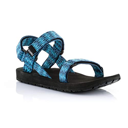 Source Herren Classic Sandale, Triangles Blue, 42 Source Herren Classic Sandale, Triangles Blue, 42 von Source