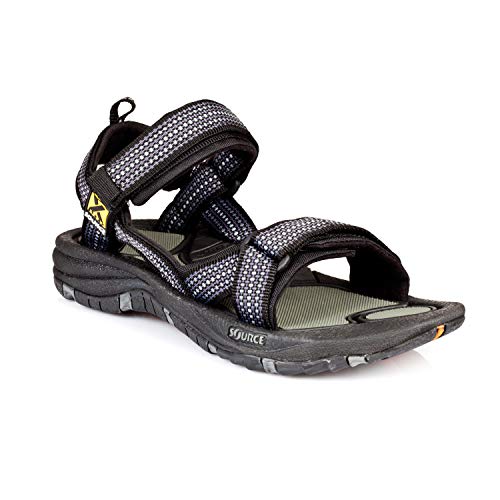 Source Herren Gobi Sandale, Cheess Black, 44 Source Herren Gobi Sandale, Cheess Black, 44 von Source