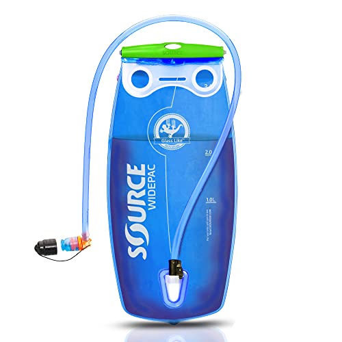 Source Wasserbehälter Widepac Trinkblase, transparent/Blau, 3 Liter Source Wasserbehälter Widepac Trinkblase, transparent/Blau, 3 Liter von Source