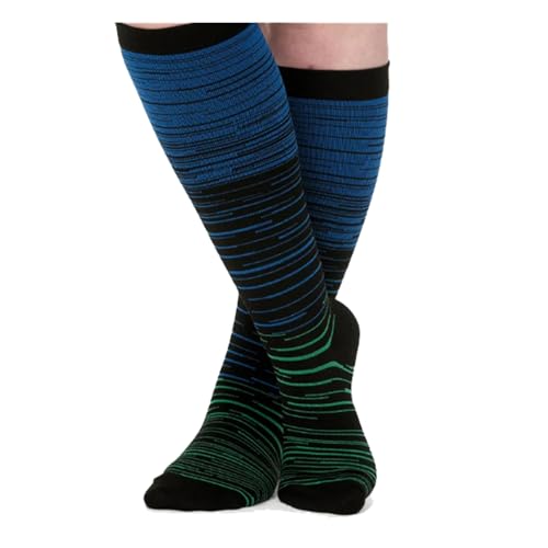 Everstride Kompressionsstrümpfe, Everstride Socken für Damen mit breiter Wade, Everstride Advanced Kompressionsstrümpfe mit breiter Wade (D,L) von Sovtay