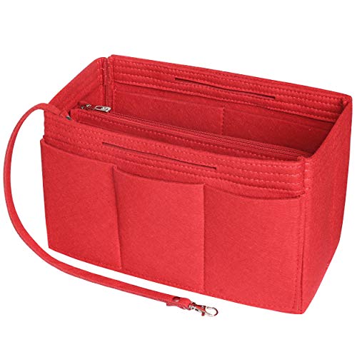 Soyizom Filz Handtasche Veranstalter einfügen, Tasche in Tasche Veranstalter einfügen Handtasche Liner, Tasche Veranstalter einfügen Fits Speedy 25-40, Neverfull (Rot , Medium Soyizom Filz Handtasche Veranstalter einfügen, Tasche in Tasche Veranstalter einfügen Handtasche Liner, Tasche Veranstalter einfügen Fits Speedy 25-40, Neverfull (Rot , Medium von Soyizom