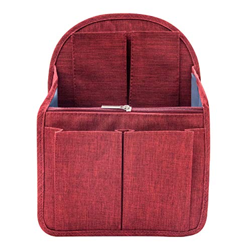 Soyizom Nylon Rucksack Organizer Einsatz für Rucksack Rucksack Universaltasche in Tasche Männer Frauen Umhängetaschen Handtasche Umhängetasche Organizer, Rot Soyizom Nylon Rucksack Organizer Einsatz für Rucksack Rucksack Universaltasche in Tasche Männer Frauen Umhängetaschen Handtasche Umhängetasche Organizer, Rot von Soyizom