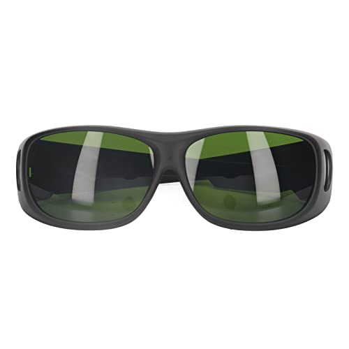 UV-Schutz-Schweißbrille, Tragbare Schlagfeste Schweißbrille für Elektroschweißen, Argon-Lichtbogenschweißen (Hellgrün IR3.0) von Spacnana