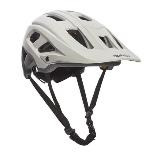 Spada MTB-Mountainbike-Helm MIPS Sicherheitssystem (Matt Hellgrau, S/M = 55 bis 58 cm) von Spada