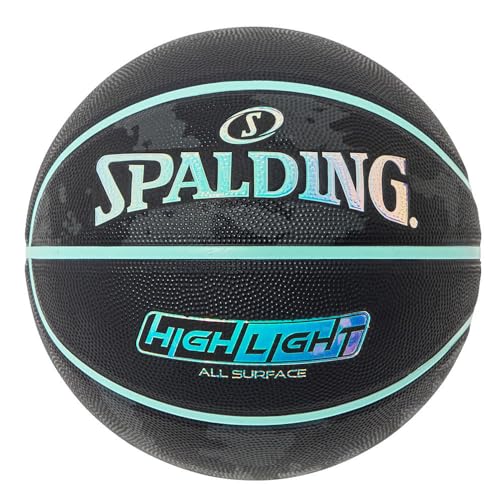 Spalding 85-153J Highlights Mint Rubber Black x Mint Nr. 7 Ball von Spalding