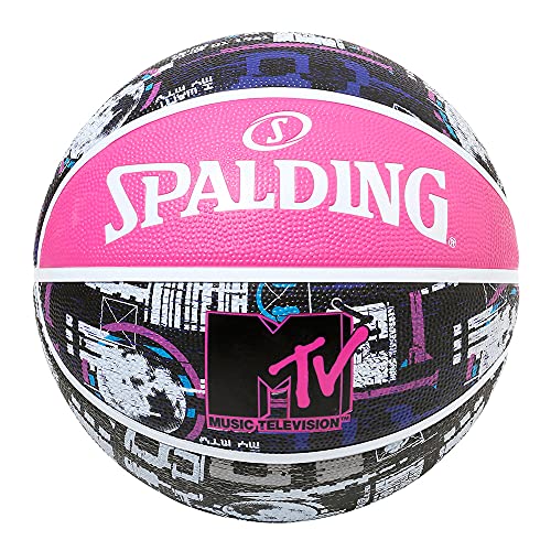 Spalding Basketball MTV Moon No. 7 Basketballkorb, Schwarz von Spalding