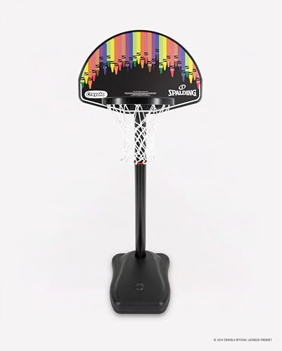 Spalding X Crayola 61 cm geformter Öko-Verbund-Teleskopreifen für Jugendliche, tragbar Spalding X Crayola 61 cm geformter Öko-Verbund-Teleskopreifen für Jugendliche, tragbar von Spalding