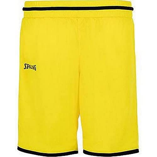 Spalding Damen Move Shorts, limonengelb/Schwarz, L Spalding Damen Move Shorts, limonengelb/Schwarz, L von Spalding