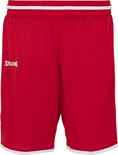 Spalding Damen Move Shorts, rot/Weiß, M Spalding Damen Move Shorts, rot/Weiß, M von Spalding