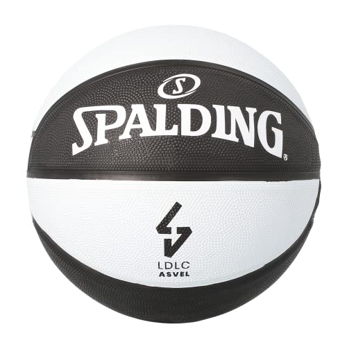 Spalding - EUROLEAGUE Team SZ7 - ASVEL - Basketballball - Größe 7 - Basketball - Material: Gummi - Outdoor - rutschfest - Hervorragender Grip - Sehr widerstandsfähig Spalding - EUROLEAGUE Team SZ7 - ASVEL - Basketballball - Größe 7 - Basketball - Material: Gummi - Outdoor - rutschfest - Hervorragender Grip - Sehr widerstandsfähig von Spalding