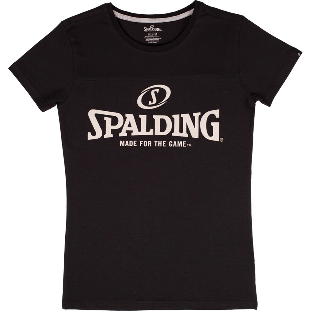 Spalding Essential Logo Short Sleeve T-shirt Schwarz L Frau Spalding Essential Logo Short Sleeve T-shirt Schwarz L Frau von Spalding