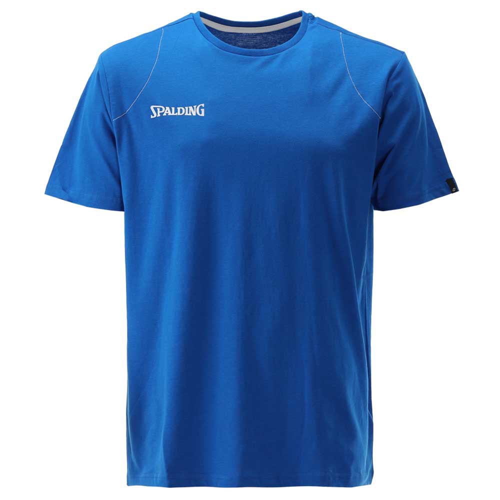 Spalding Essential Short Sleeve T-shirt Blau XL Mann von Spalding