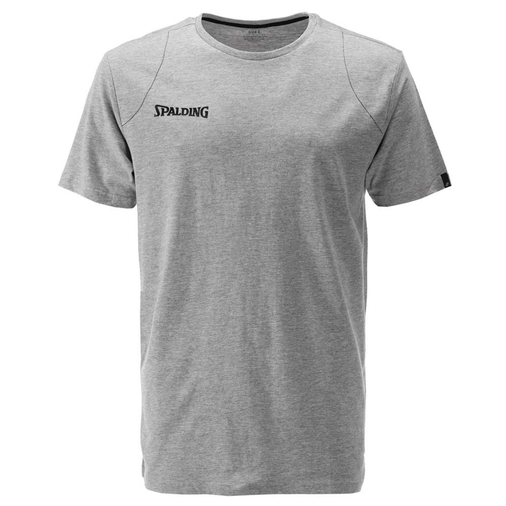 Spalding Essential Short Sleeve T-shirt Grau S Mann von Spalding