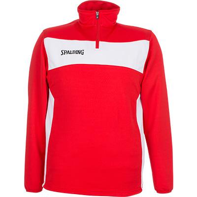 Spalding Evolution Il Sweatshirt Rot,Weiß 4XL Mann von Spalding