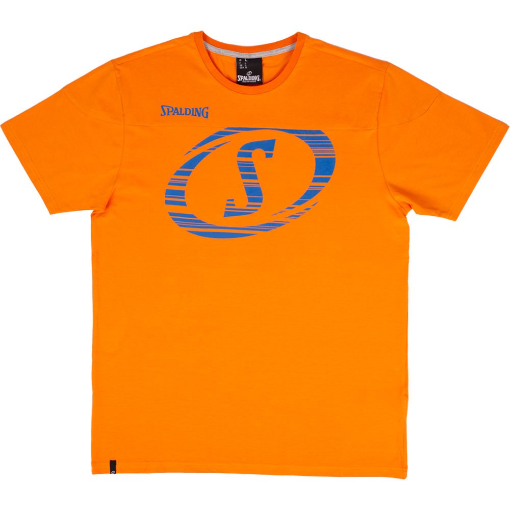 Spalding Fast Short Sleeve T-shirt Orange L Mann von Spalding