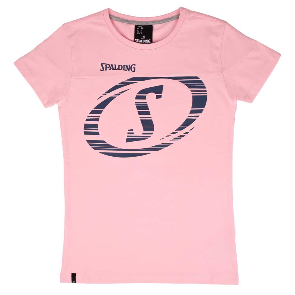 Spalding Fast Short Sleeve T-shirt Rosa XL Frau von Spalding