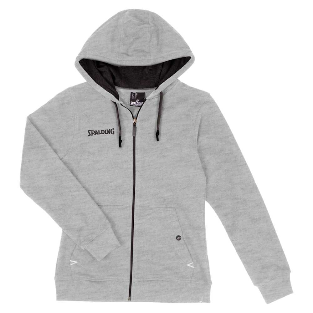 Spalding Flow Full Zip Sweatshirt Grau S Frau Spalding Flow Full Zip Sweatshirt Grau S Frau von Spalding