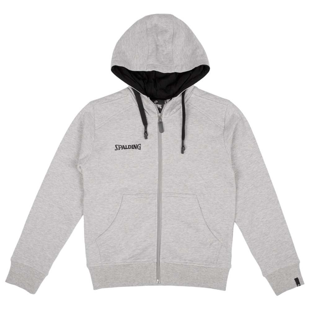 Spalding Flow Full Zip Sweatshirt Grau S Mann Spalding Flow Full Zip Sweatshirt Grau S Mann von Spalding