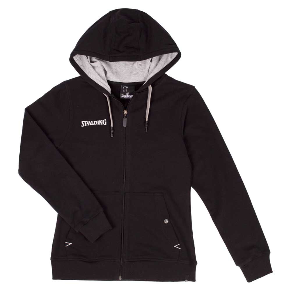 Spalding Flow Full Zip Sweatshirt Schwarz XS Frau von Spalding