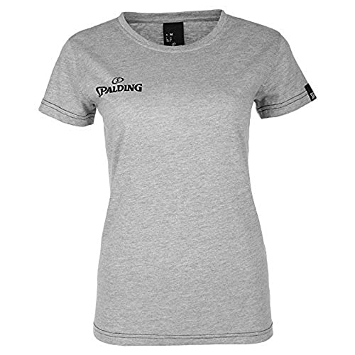 Spalding Herren 4her Team II T-Shirt, grau Melange, L von Spalding