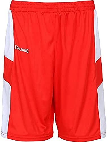 Spalding Herren All Star Shorts, rot/Weiß, 4XL von Spalding