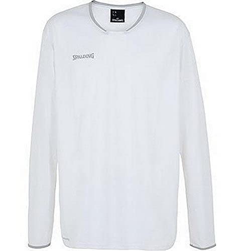 Spalding Herren Move Shooting Shirt, weiß/Silber grau, 3XL Spalding Herren Move Shooting Shirt, weiß/Silber grau, 3XL von Spalding