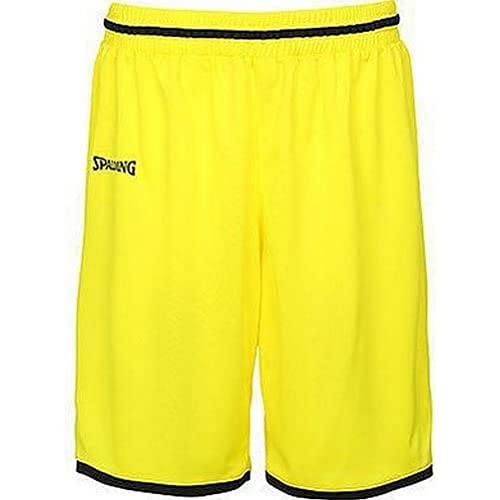 Spalding Unisex Kinder Move Kinder Shorts, Limonengelb/Schwarz, 128 EU Spalding Unisex Kinder Move Kinder Shorts, Limonengelb/Schwarz, 128 EU von Spalding