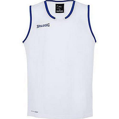 Spalding Herren Move Tank Top, weiß/Royal, 3XL Spalding Herren Move Tank Top, weiß/Royal, 3XL von Spalding