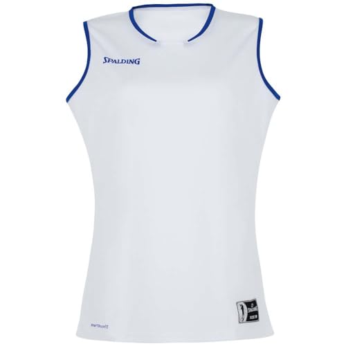 Spalding Herren Move Tanktop, weiß/Royal, L Spalding Herren Move Tanktop, weiß/Royal, L von Spalding