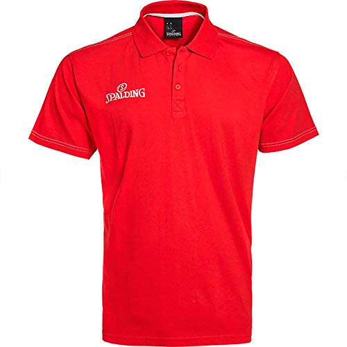 Spalding Herren Polo Herren Polo-300279505, Rot, 3XL, 300279505 Spalding Herren Polo Herren Polo-300279505, Rot, 3XL, 300279505 von Spalding