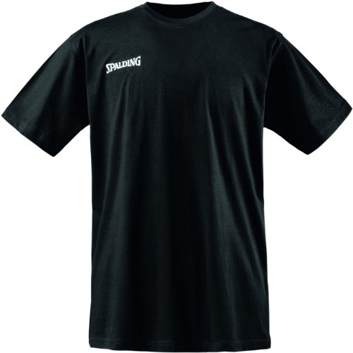 Spalding Herren Promo T-Shirt, schwarz M-L von Spalding