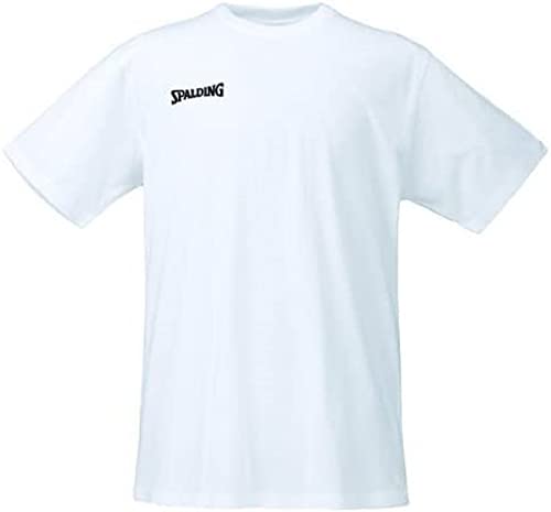Spalding Herren Promo Tee Shirt, weiß L-XL Spalding Herren Promo Tee Shirt, weiß L-XL von Spalding