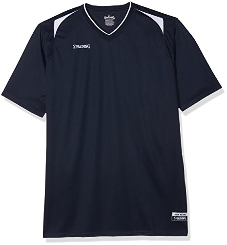 Spalding Herren Attack Shooting Shirt, Marine/Weiß, XXS Spalding Herren Attack Shooting Shirt, Marine/Weiß, XXS von Spalding