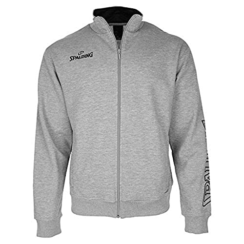 Spalding Herren Team II Zipper Jacke, grau Melange, M Spalding Herren Team II Zipper Jacke, grau Melange, M von Spalding