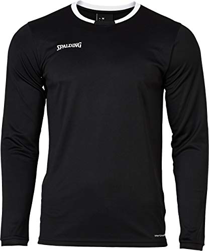 Spalding Herren Training Langarmshirt, schwarz/Weiß, 3XL von Spalding