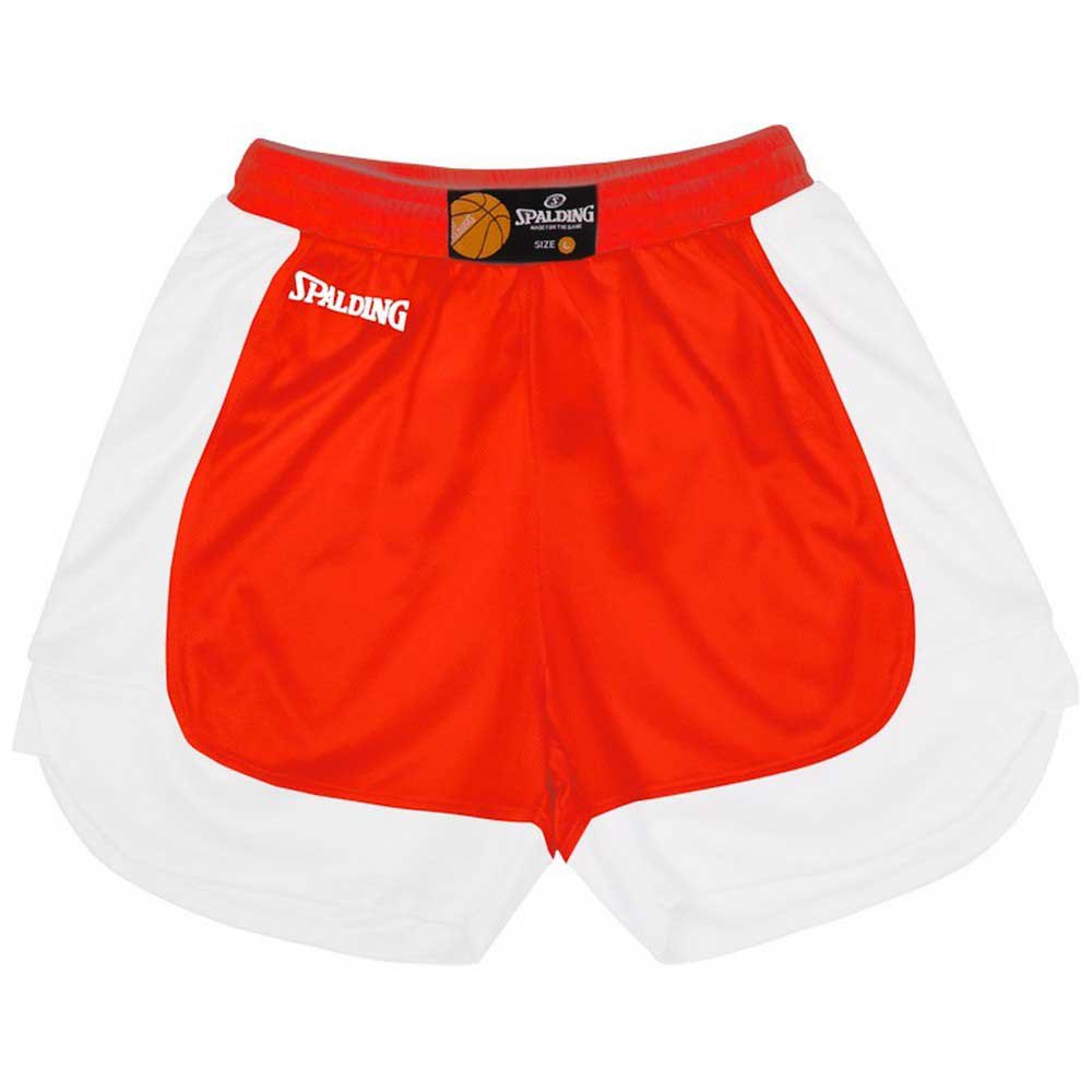 Spalding Hustle Shorts Orange S Mann von Spalding