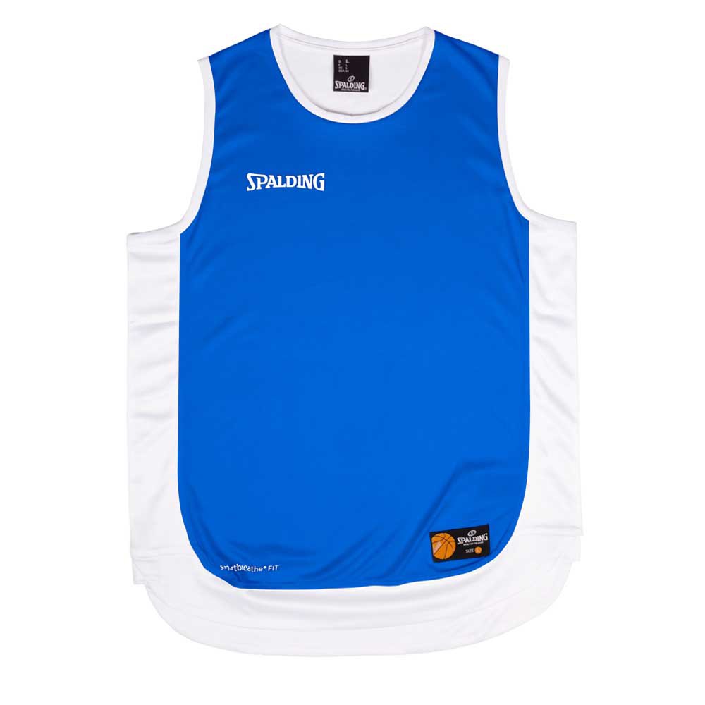 Spalding Hustle Sleeveless T-shirt Blau L Mann von Spalding