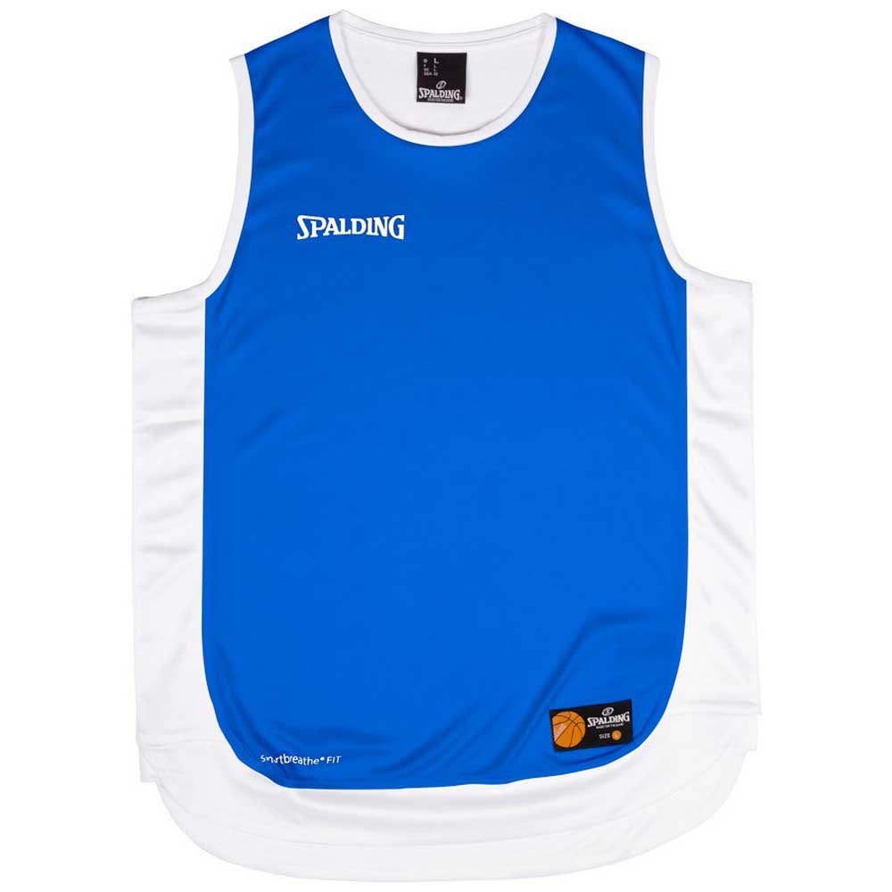 Spalding Hustle Sleeveless T-shirt Blau XL Mann von Spalding