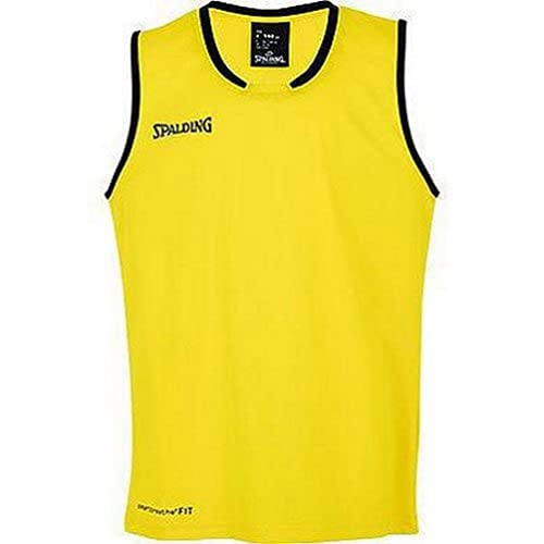 Spalding Kinder Move Tank Top Tanktop, limonengelb/Schwarz, 128 von Spalding