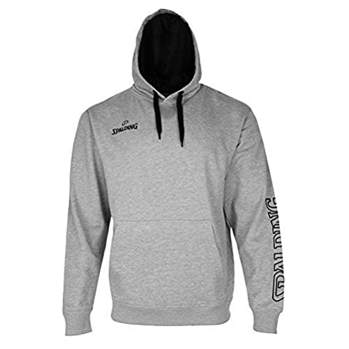 Spalding Kinder Team II Hoodie, grau Melange, 116 von Spalding