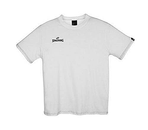 Spalding Kinder Team II T-Shirt, weiß, 152 von Spalding