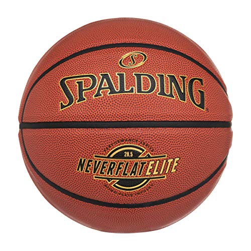 Spalding NeverFlat Elite Basketball für drinnen und draußen, 72,4 cm von Spalding