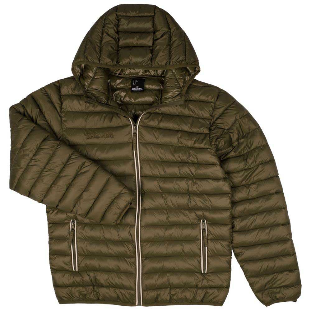 Spalding Padded Jacket Grün 2XL Mann von Spalding