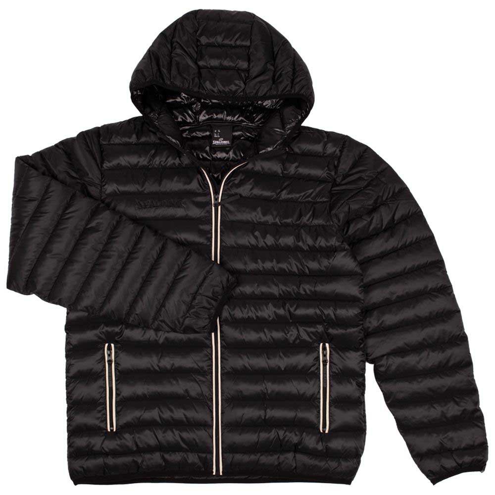 Spalding Padded Jacket Schwarz 2XL Mann von Spalding