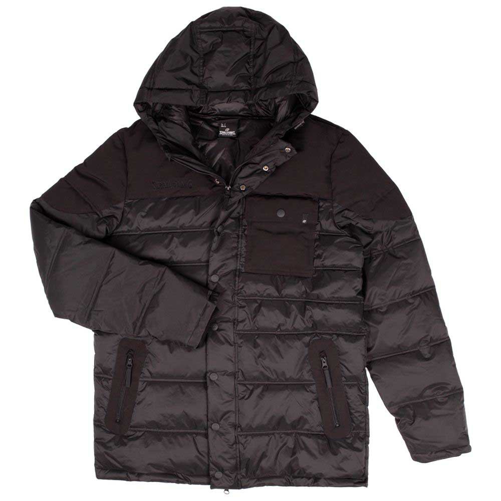 Spalding Parka Coat Schwarz S Mann von Spalding