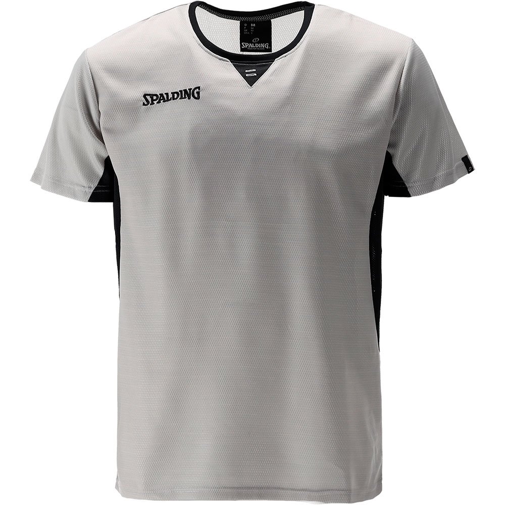 Spalding Referee Short Sleeve T-shirt Grau M Mann von Spalding