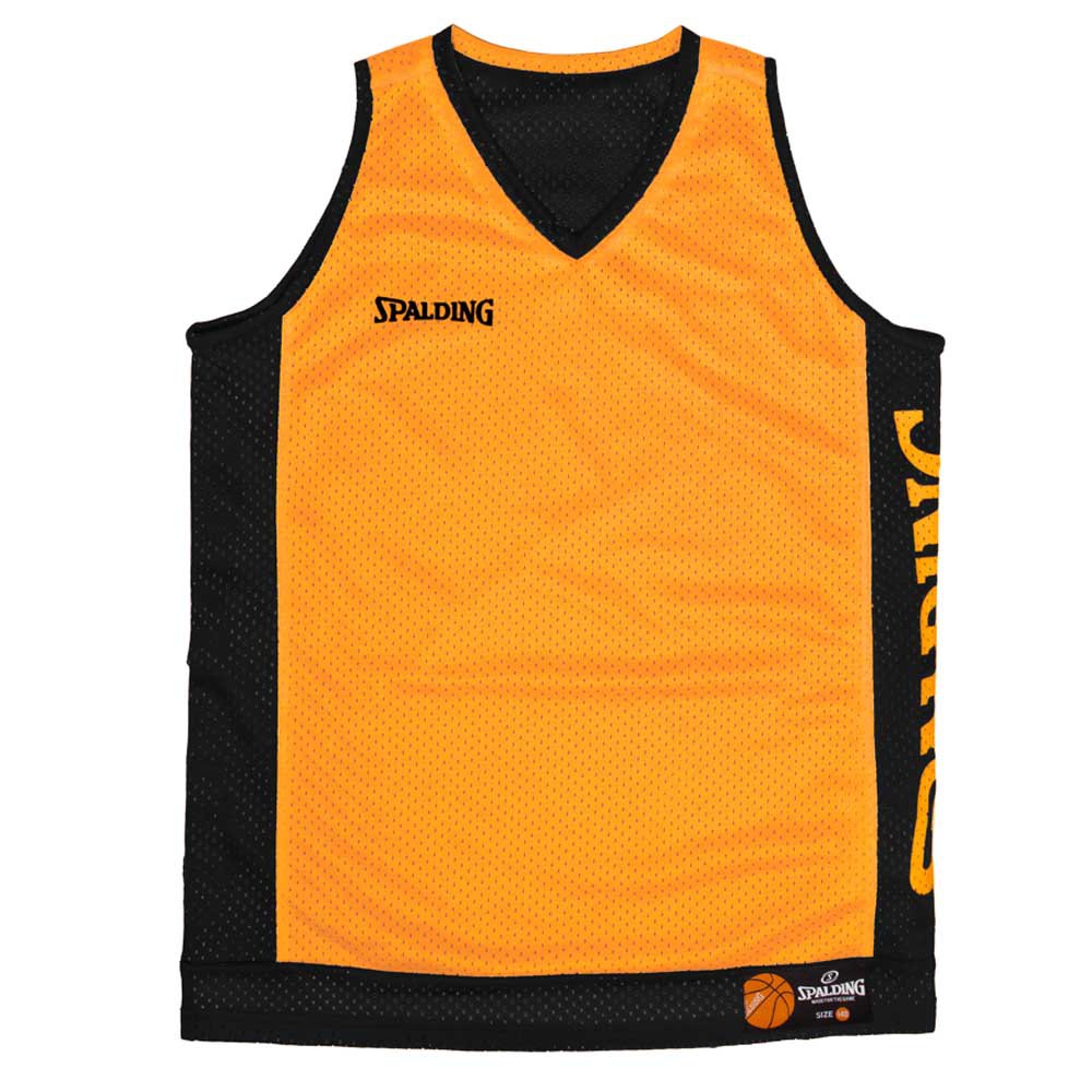 Spalding Reversible Sleeveless T-shirt Orange 128 cm Junge von Spalding