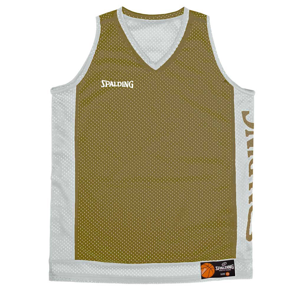 Spalding Reversible Sleeveless T-shirt Grün L Mann von Spalding